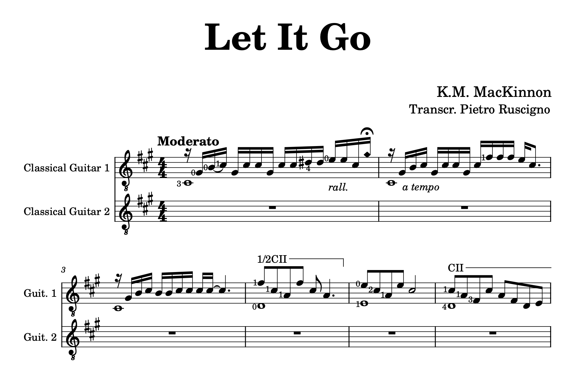 Let it Go by K.M. MacKinnon