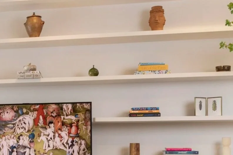 Varied objects collected locally or during travels. Locally, objects are curated from amazing shops like Strawberry Mansion. Other objects include finds from Todos Santos based shop, Pronto Muy Pronto, including Oaxacan sculptor, José García who lost