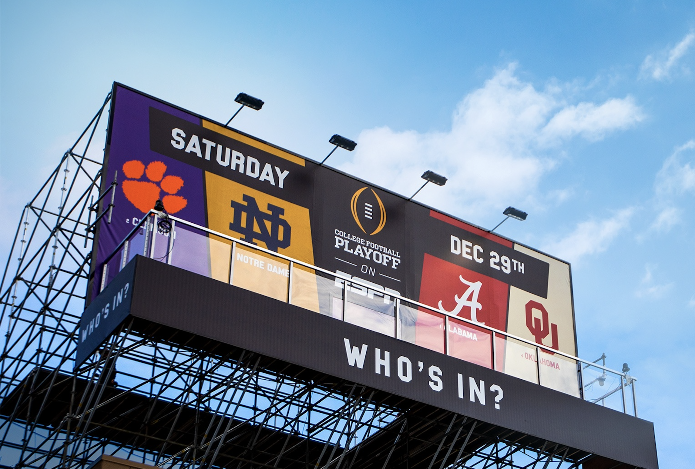 ESPN - College Football "Live" Billboard