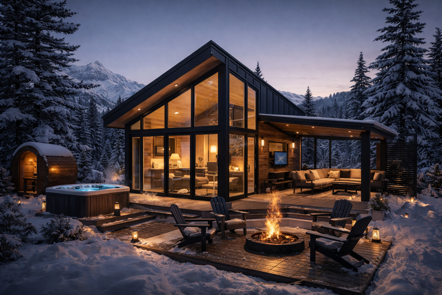 How to Design a Cabin That Books 80%+ Occupancy Year-Round