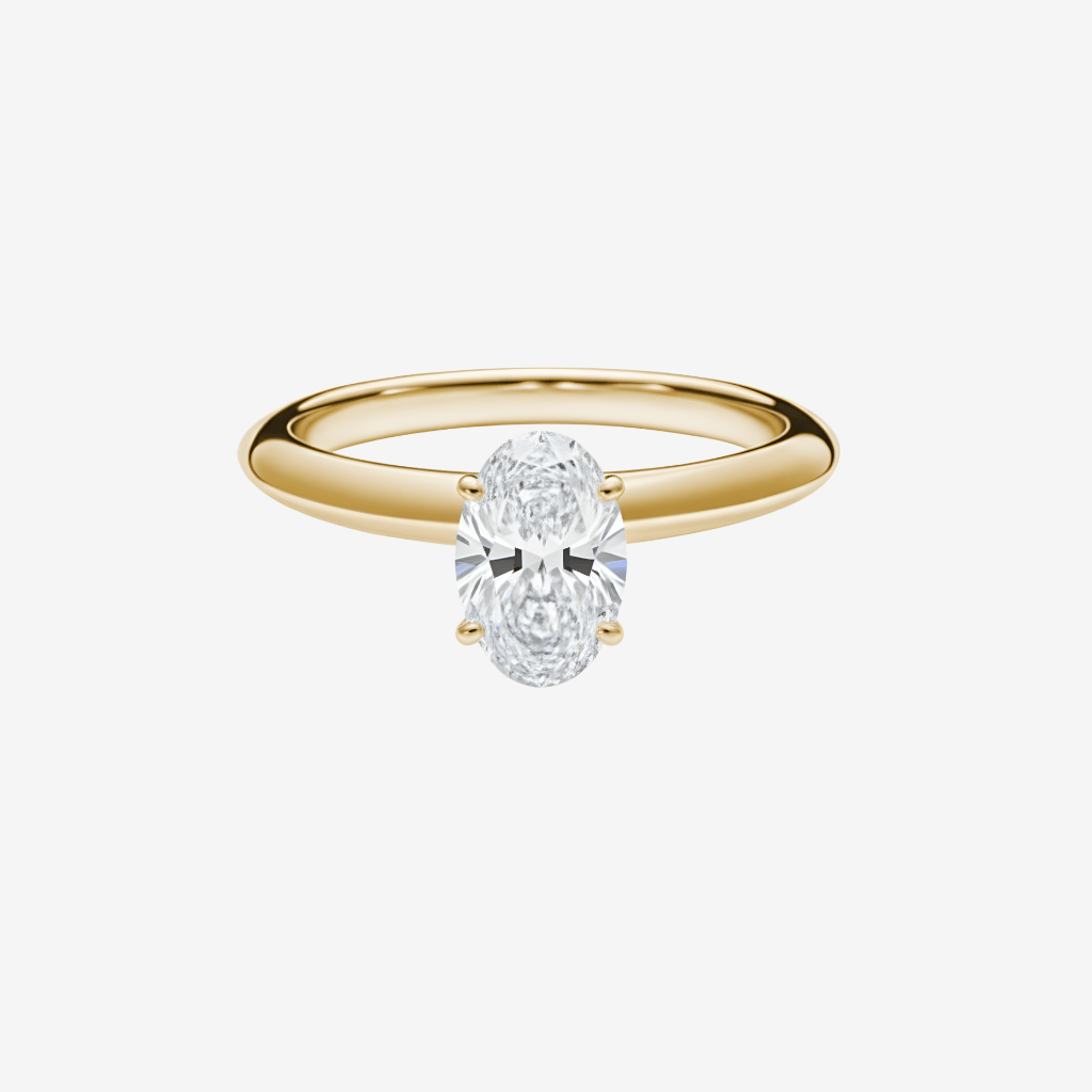 Classic Oval Cut Solitaire