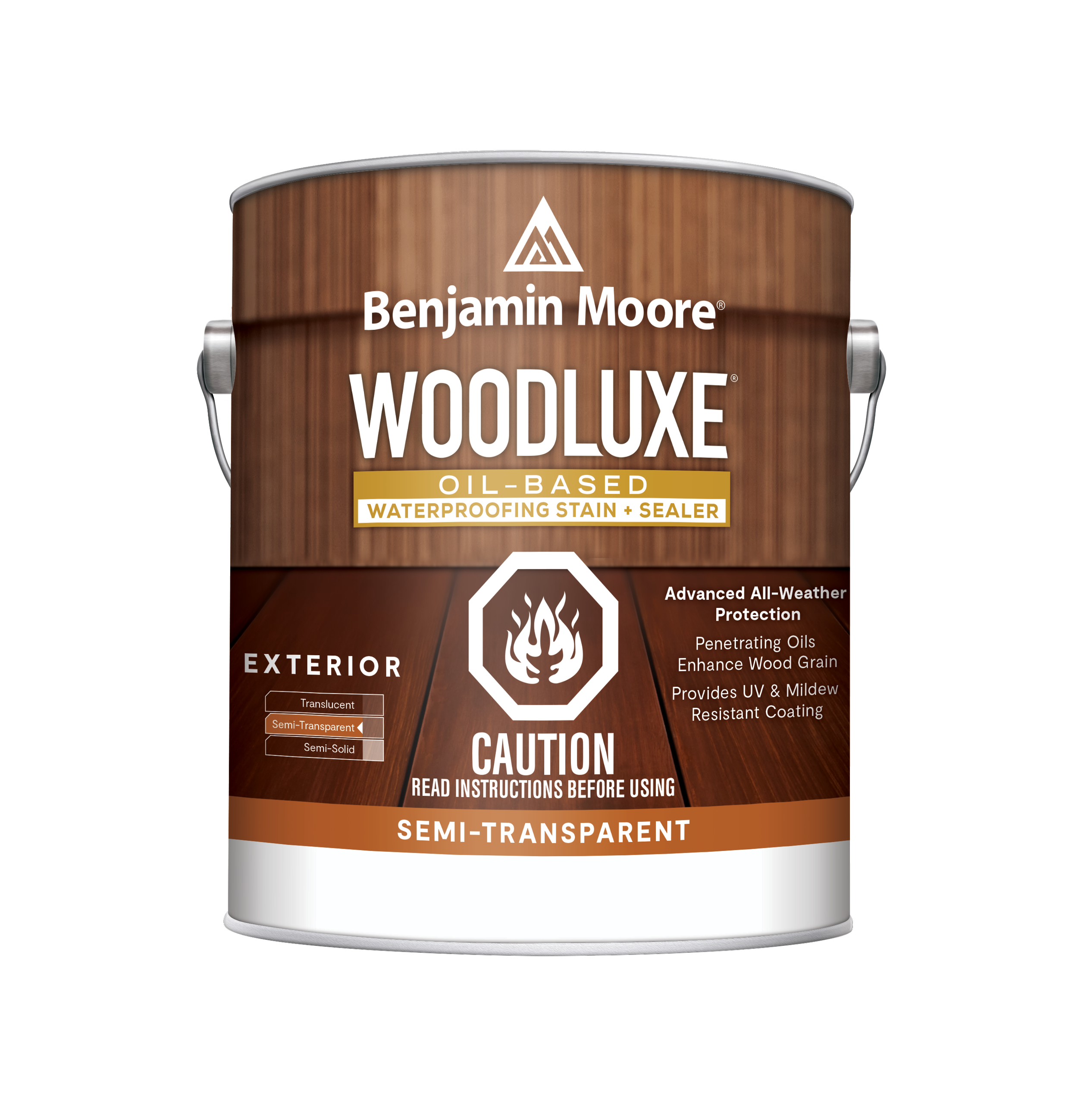 WoodLuxe Oil Based Exterior Semi-Transparent