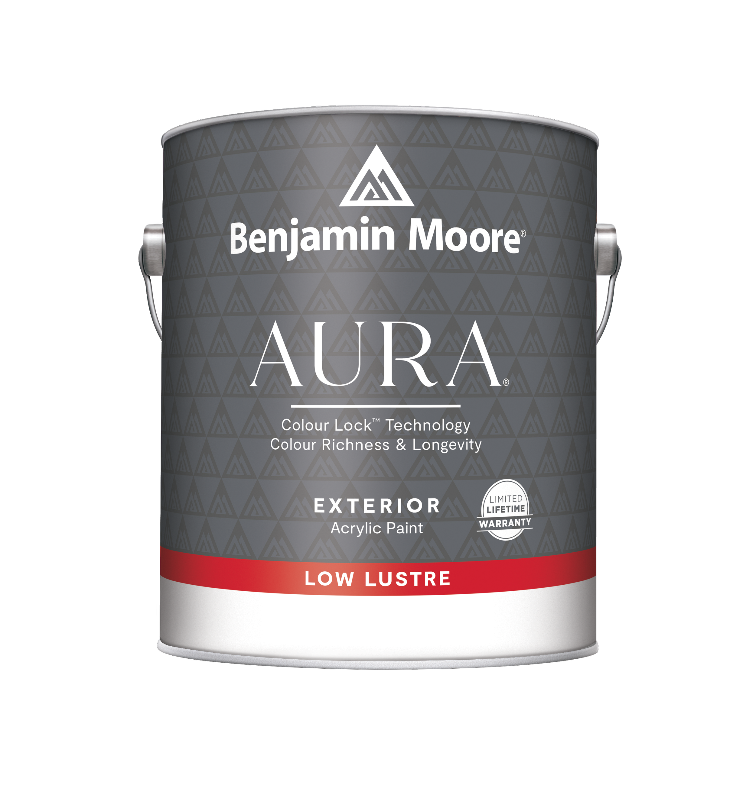 This low lustre finish from Benjamin Moore’s Aura Waterborne Exterior Paint line uses the brand’s Color Lock® Technology, granting extreme hide that never needs more than two coats in any colour. And offers resistance to cracking, blistering, peeling