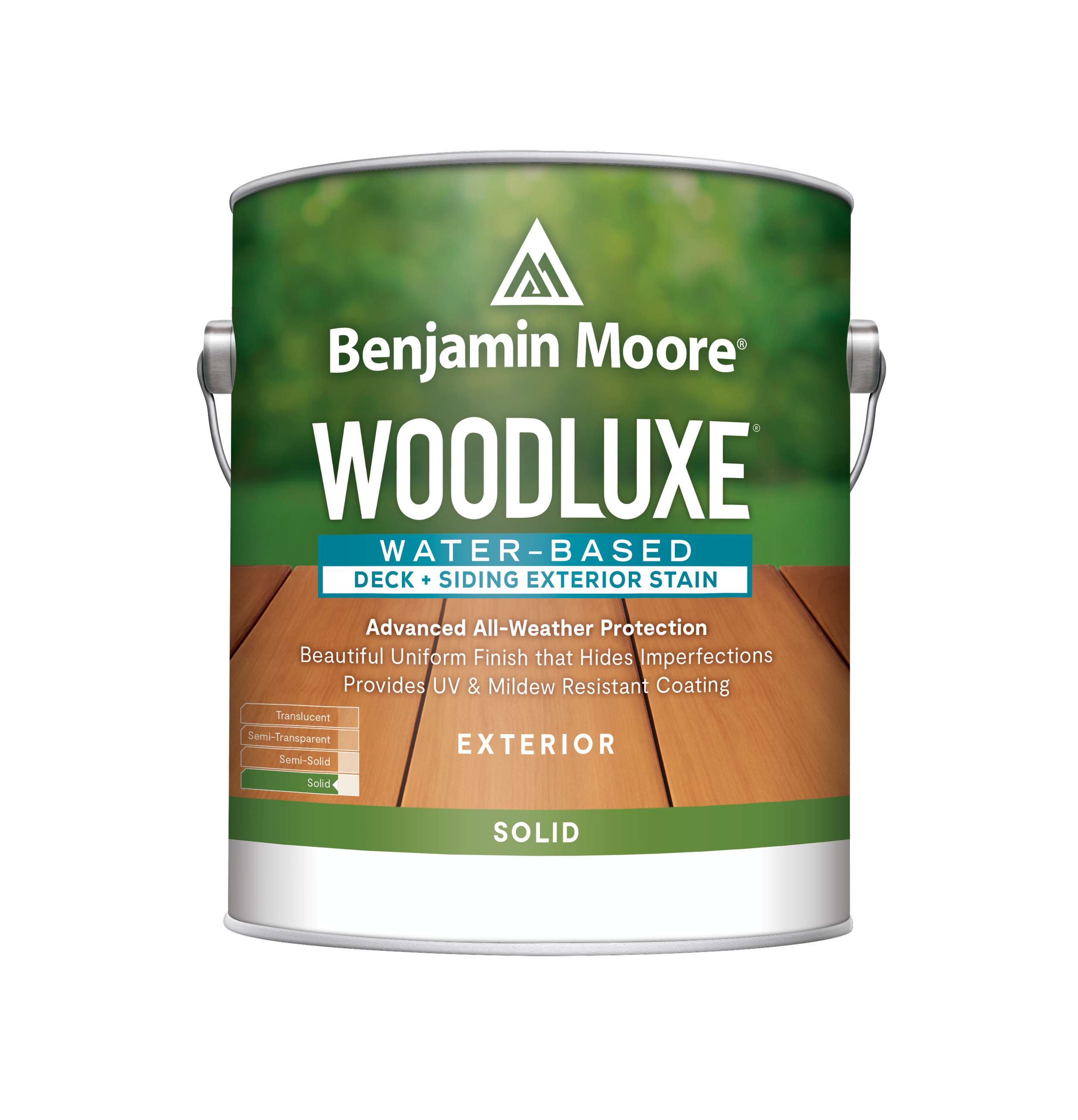 Woodluxe Water-Based Solid Exterior
