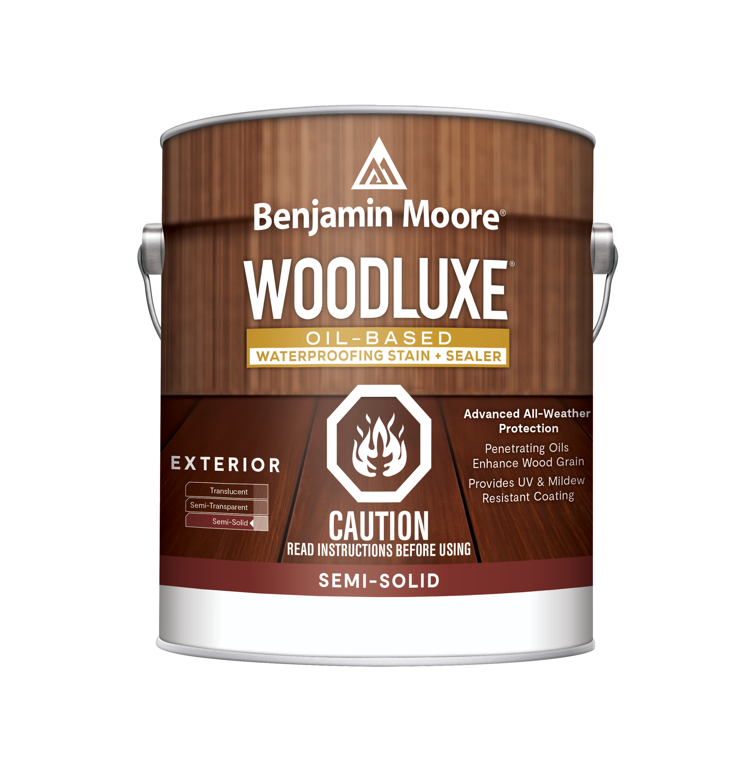 WoodLuxe Oil Based Exterior Semi-Solid