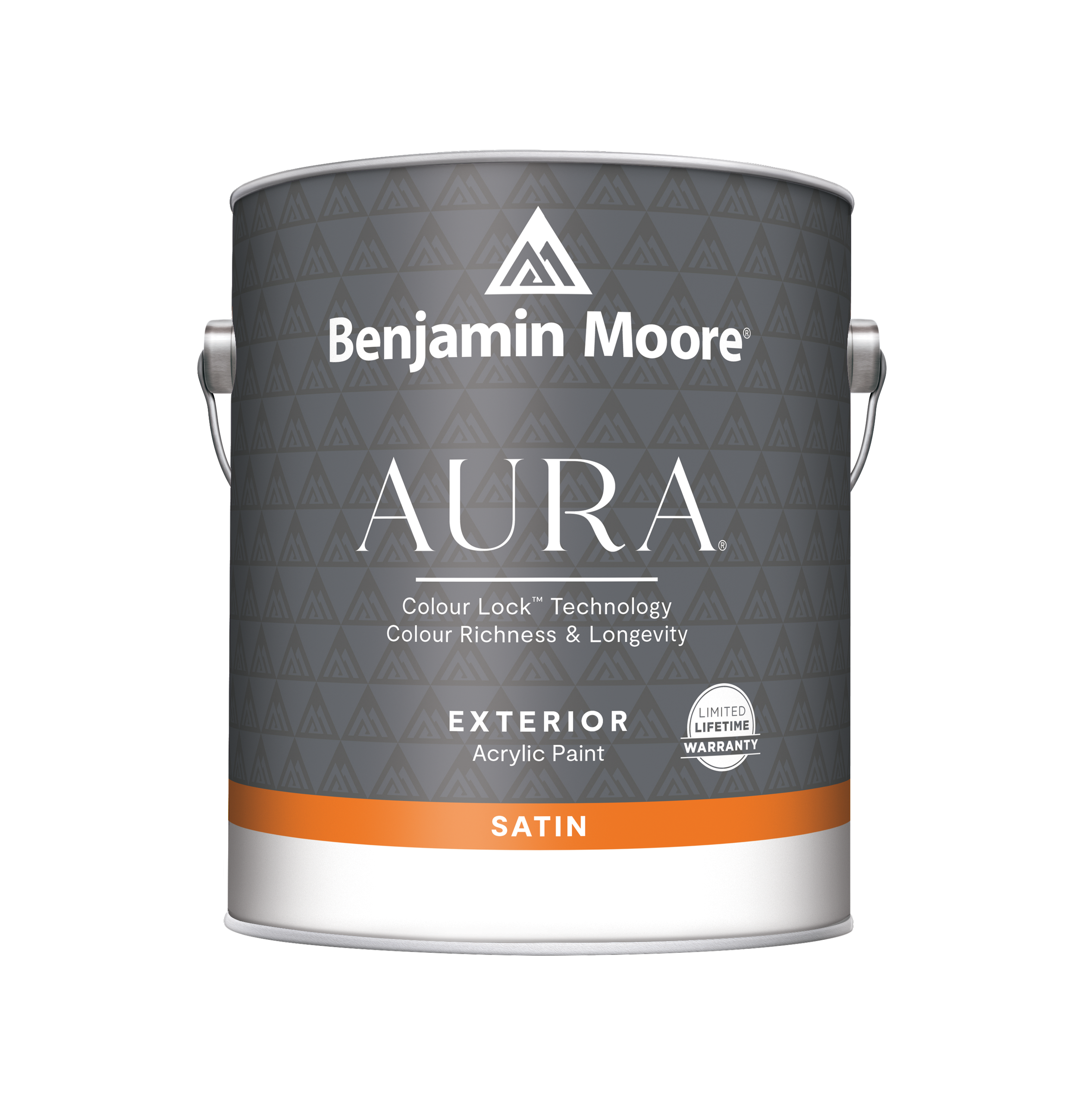 Aura Waterborne Exterior Paint Satin uses the brand’s Color Lock® Technology, granting extreme hide that never needs more than two coats in any colour. It’s self-priming in most situations and easy to apply via brush, roller or spray, rapidly drying