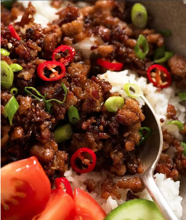 Caramelized Pork Bowl