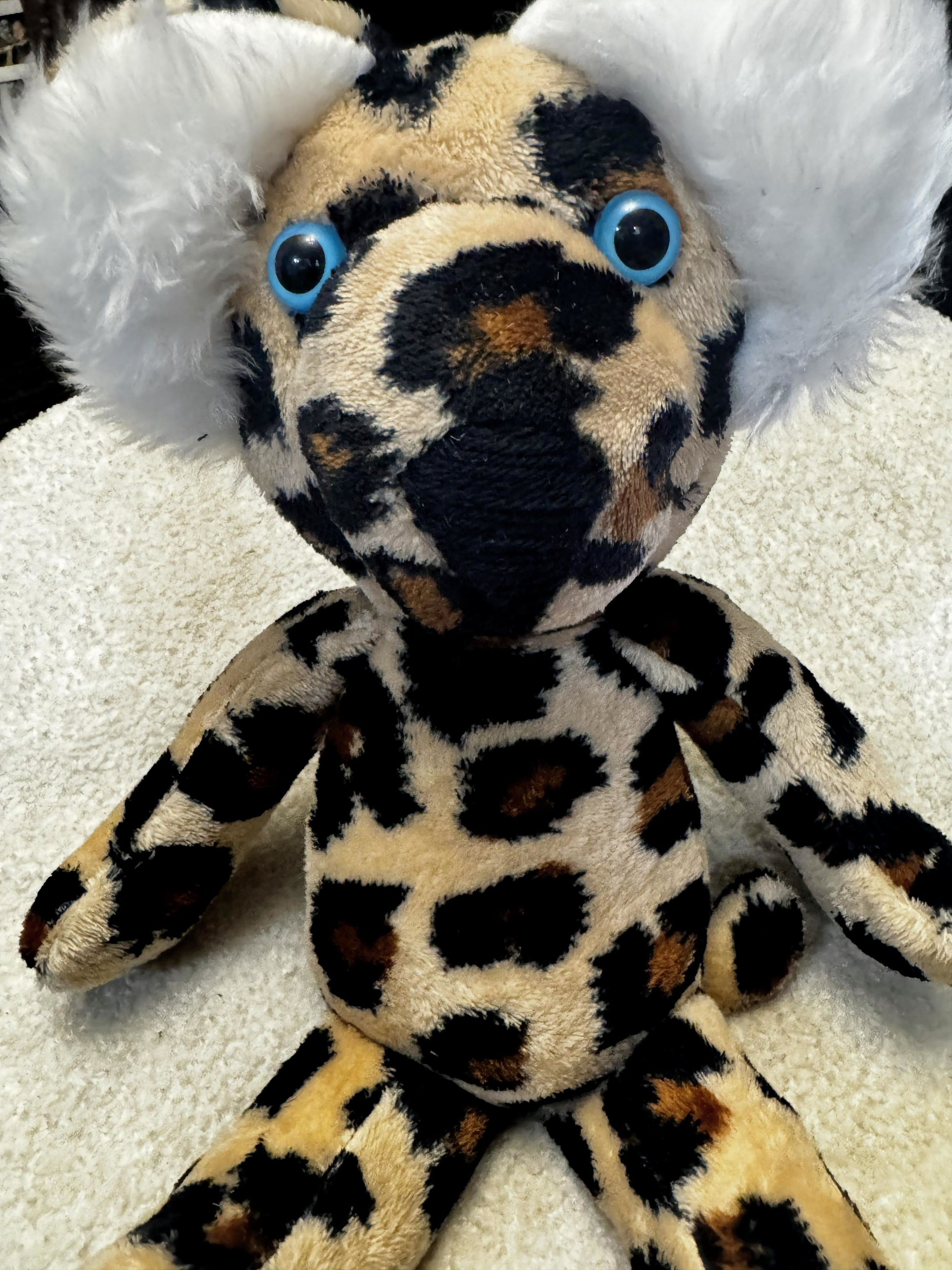 Ricky the Cheetah-Bear Plush Doll