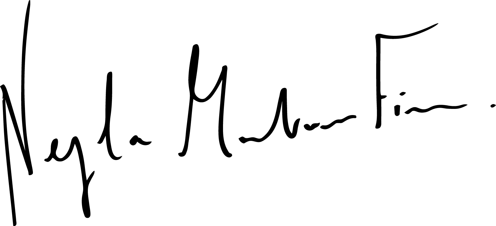 Nejla Matam-Finn signature