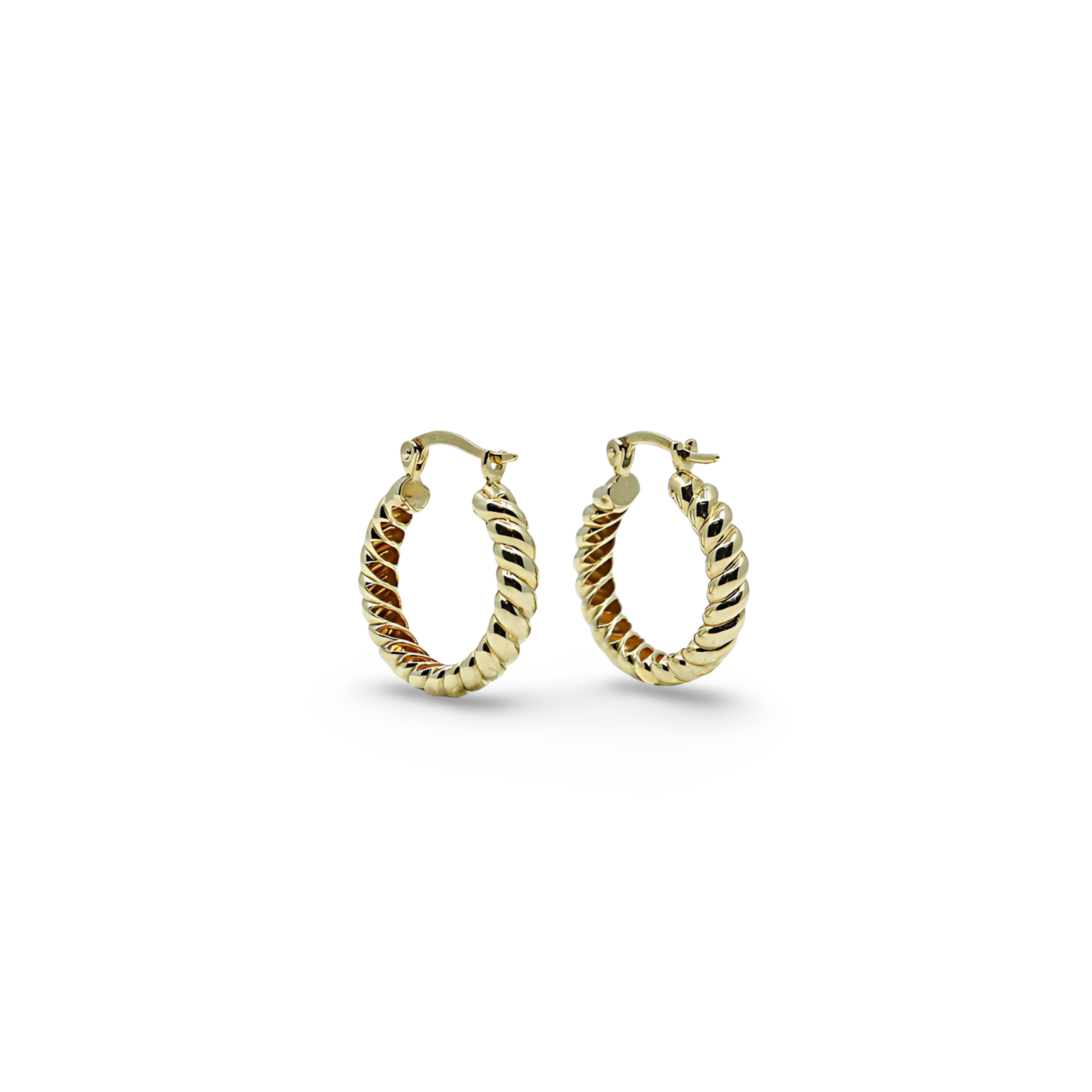 Twisted Hoop Earrings
