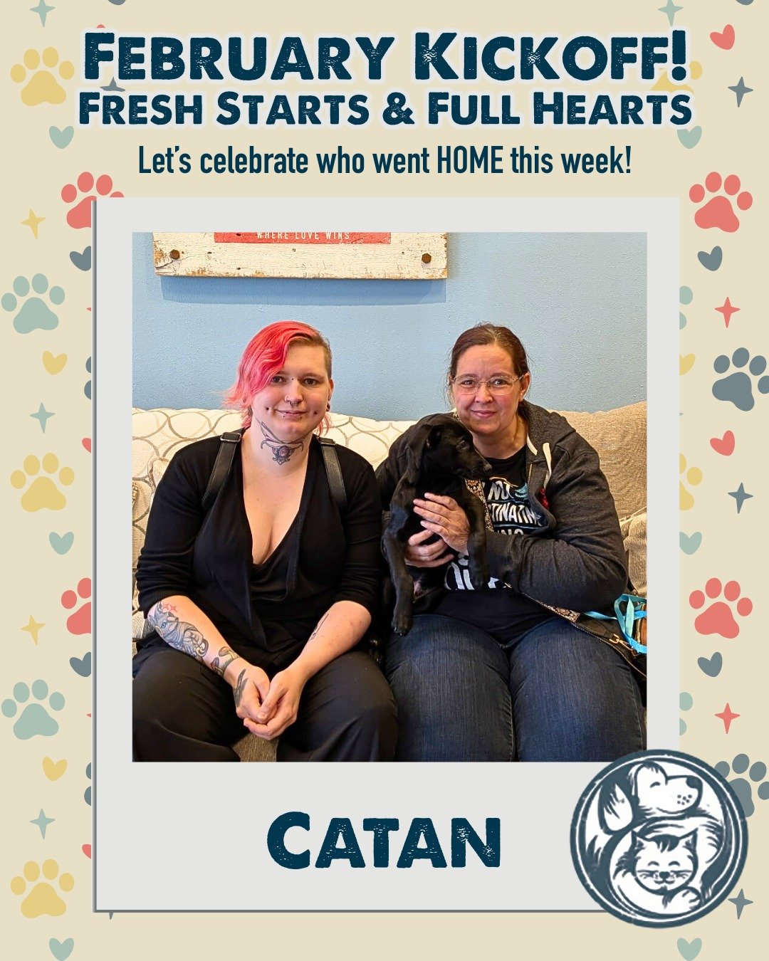 The season of love is officially here&mdash;and this week, it showed up in the best way: adoptions. Swipe to meet our newest Nuzzles alumni.

Want to bring love home next? Meet your match at our Adoption Center, open 12&ndash;6 (closed Tuesdays for a