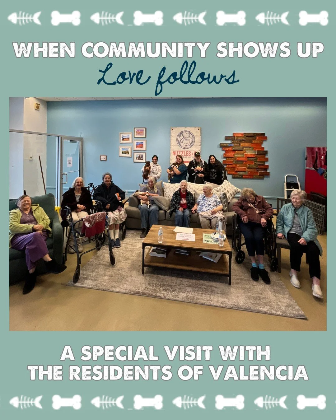 We&rsquo;re thrilled to share that two adoptions came out a special visit last week from the Valencia Memory Care and Assisted Living visitors from Cottonwood Heights! 

One of Nuzzles&rsquo; most senior cats, Oregano, found a loving home with a Vale