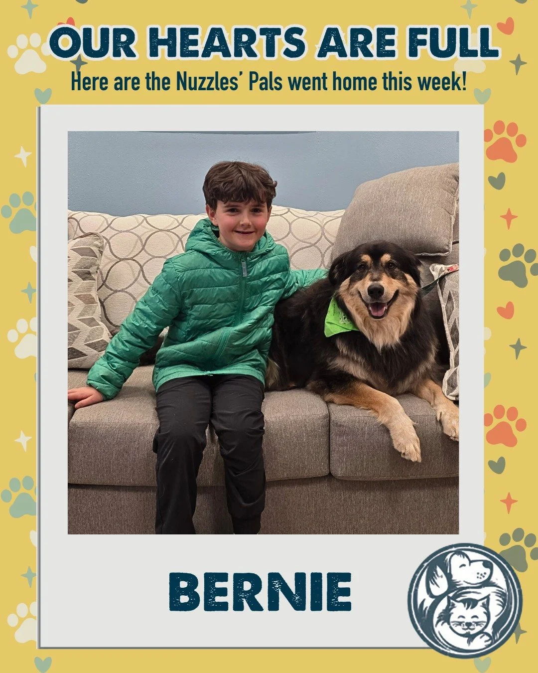 March is off to a beautiful start. 🐾

These lucky dogs and cats are this week&rsquo;s newest Nuzzles Alumni, each one heading home to be loved and cherished. Moments like this remind us how powerful our community can be.

Want to be part of the magi