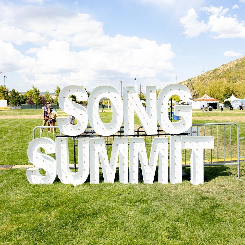 Snuggle Lounge at SongSummit