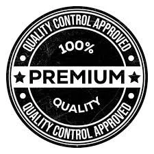 100% Premium Quality Control Approved
