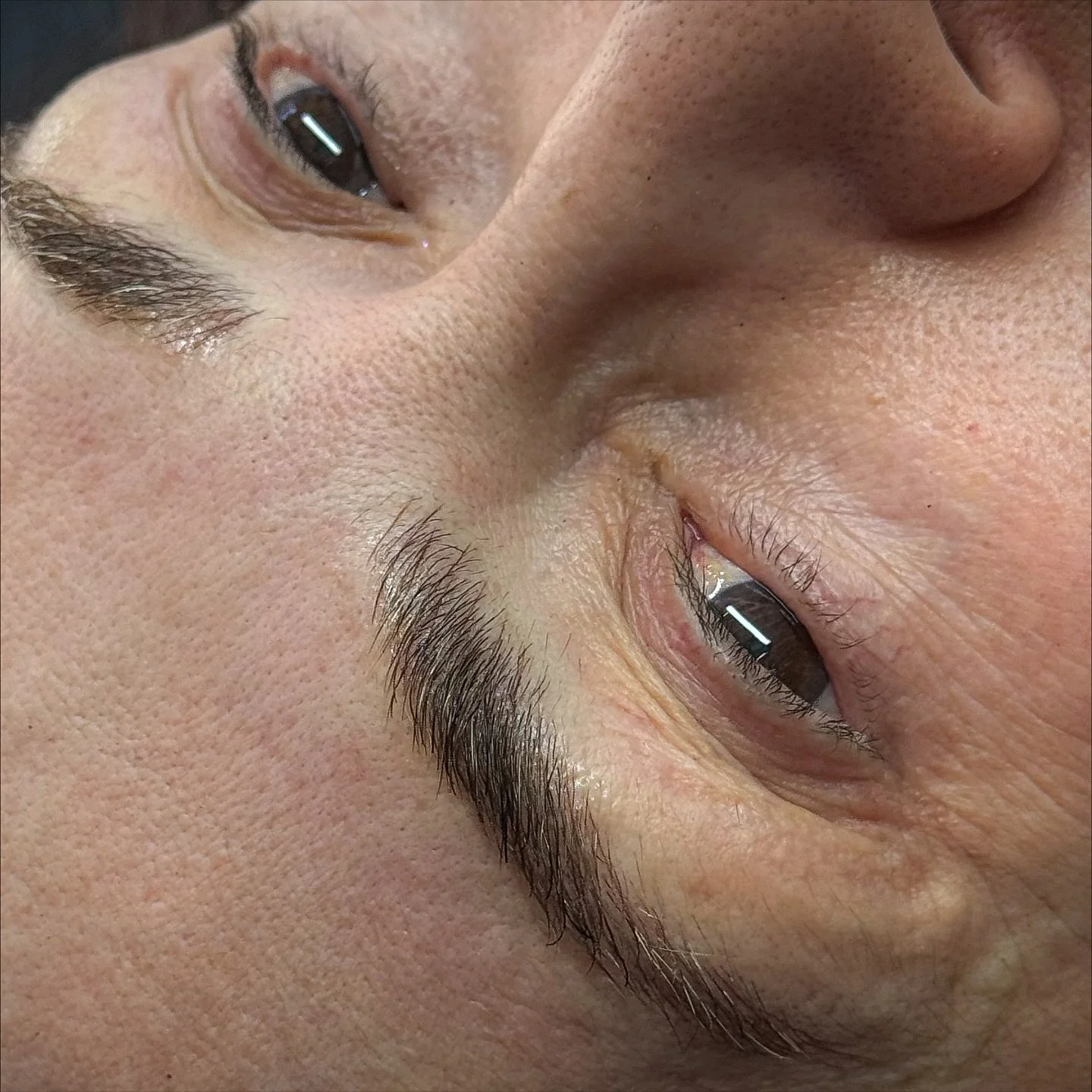 Mastering the natural brow look ✨ These brows may look real, but they're actually tattooed