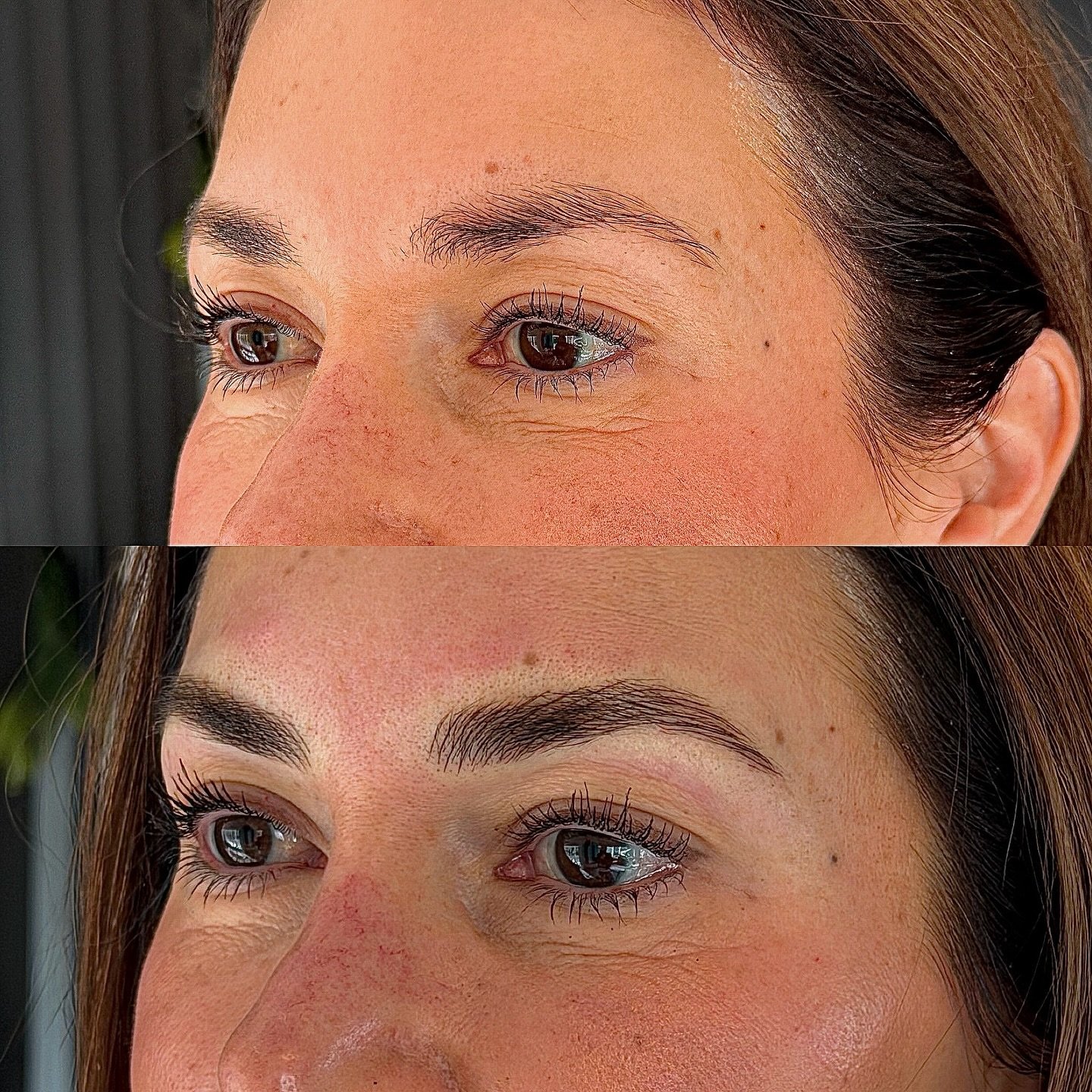 Microbladed brows done ✔️ by Danny. Book your appointment online or give us a call - books are open for next year ✨