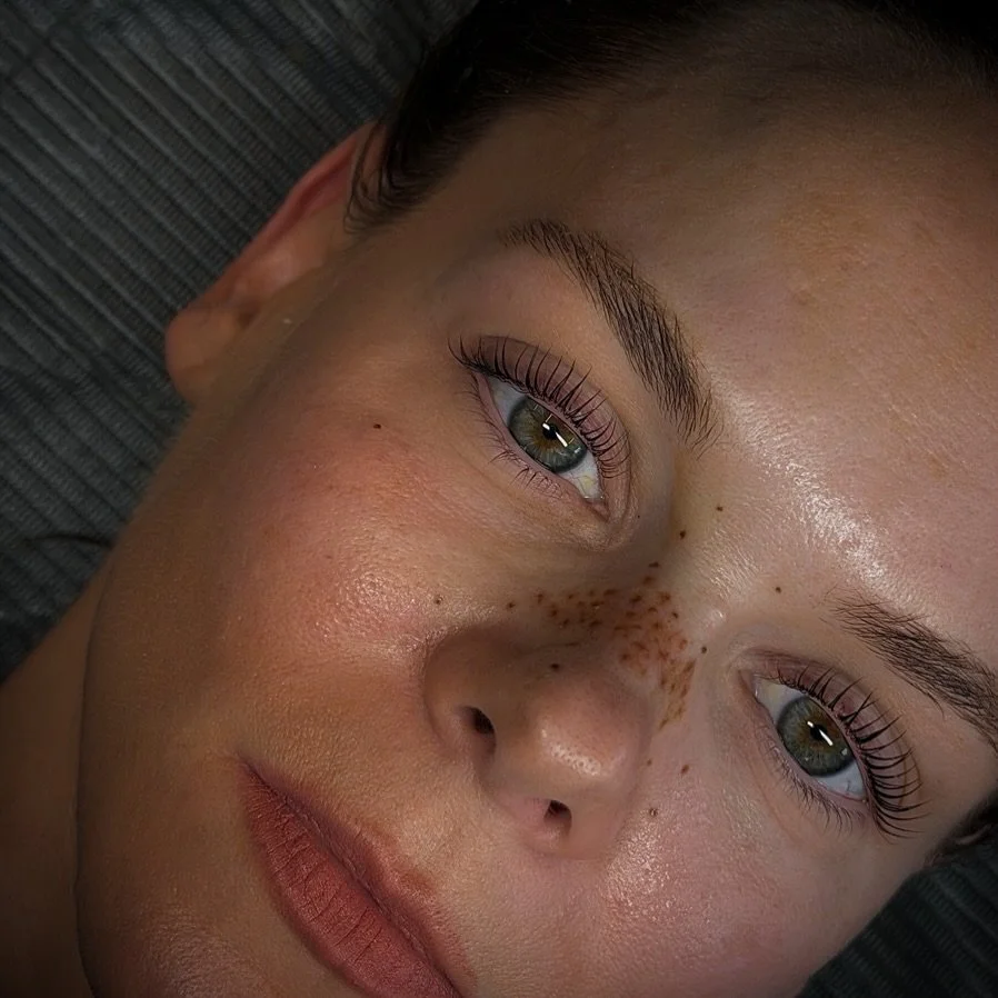 Wrapping up 2025 with custom, natural freckles 🤍 As a reminder we&rsquo;re out of the studio Dec. 31 and Jan 1st. You can still book online with us through our online booking. Happy New Year everyone 🥳