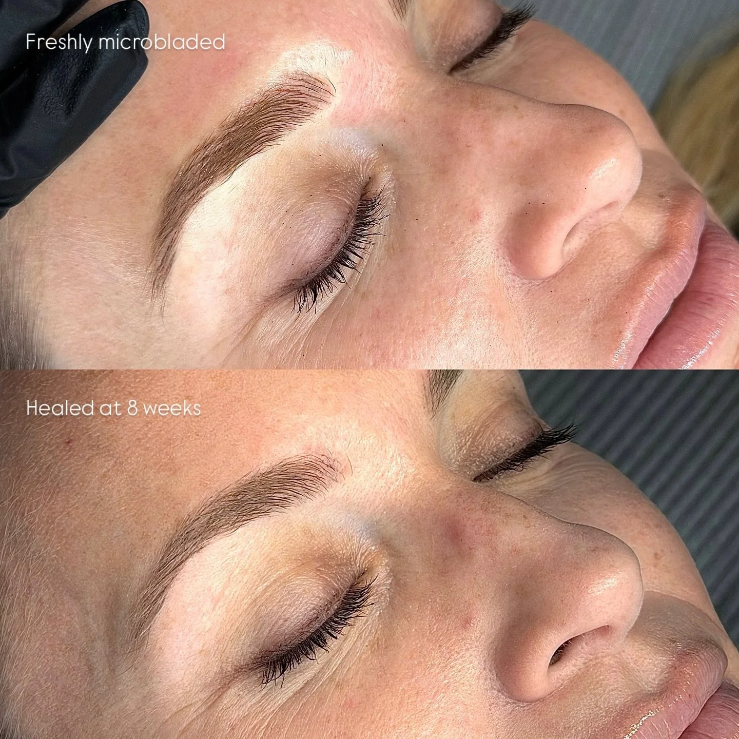 Blonde brows are everything 🏆