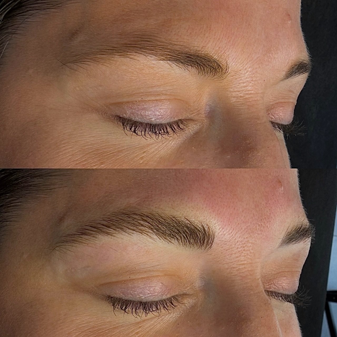 Microblading designed to look like real brow hair &mdash; soft, separated, and timeless.
Natural will always be our goal 🚀

For first appointments, we intentionally work slightly lighter in color and softer in saturation. Why? Because pigment heals 