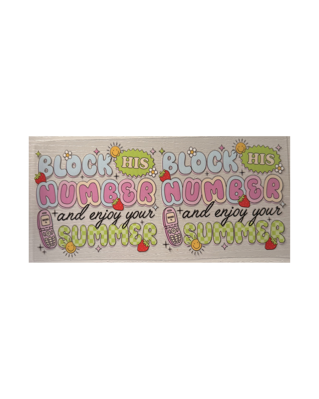Block His # Decal