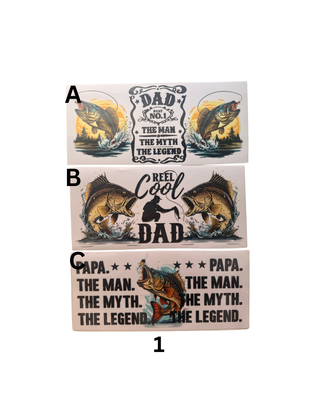 Fishing Dad - Decals