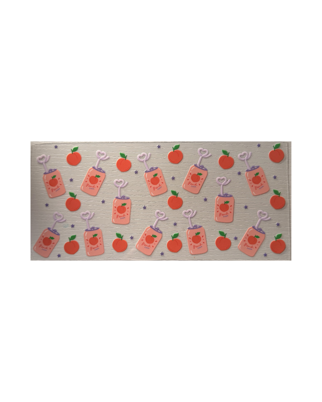 Peach Drink Decal