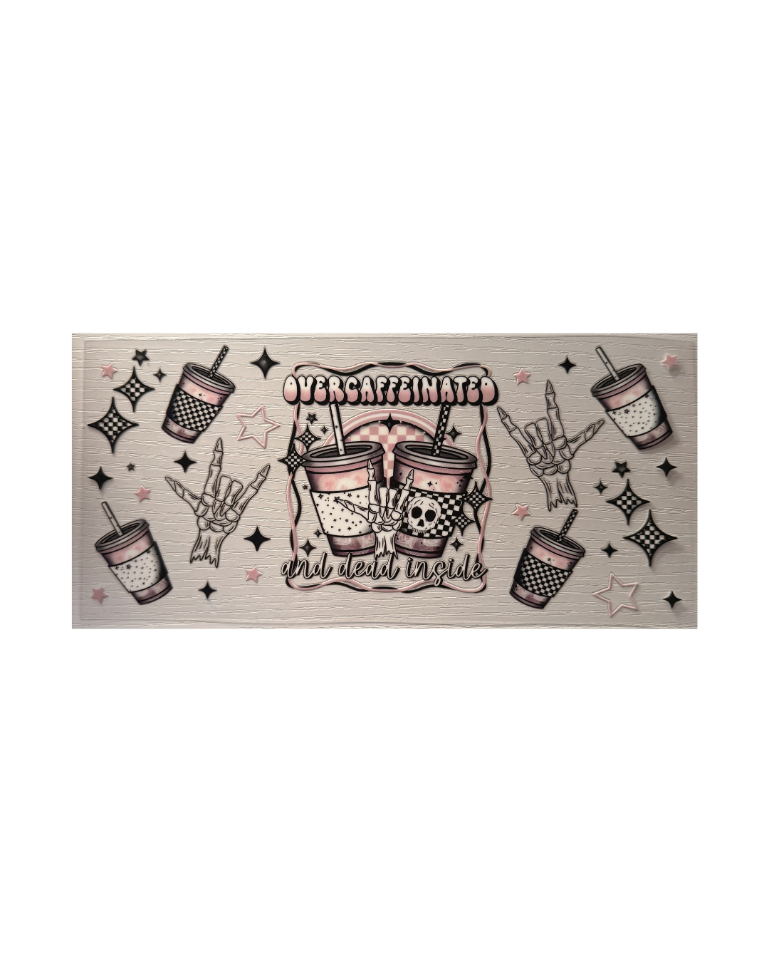 Overcaffeinated Decal