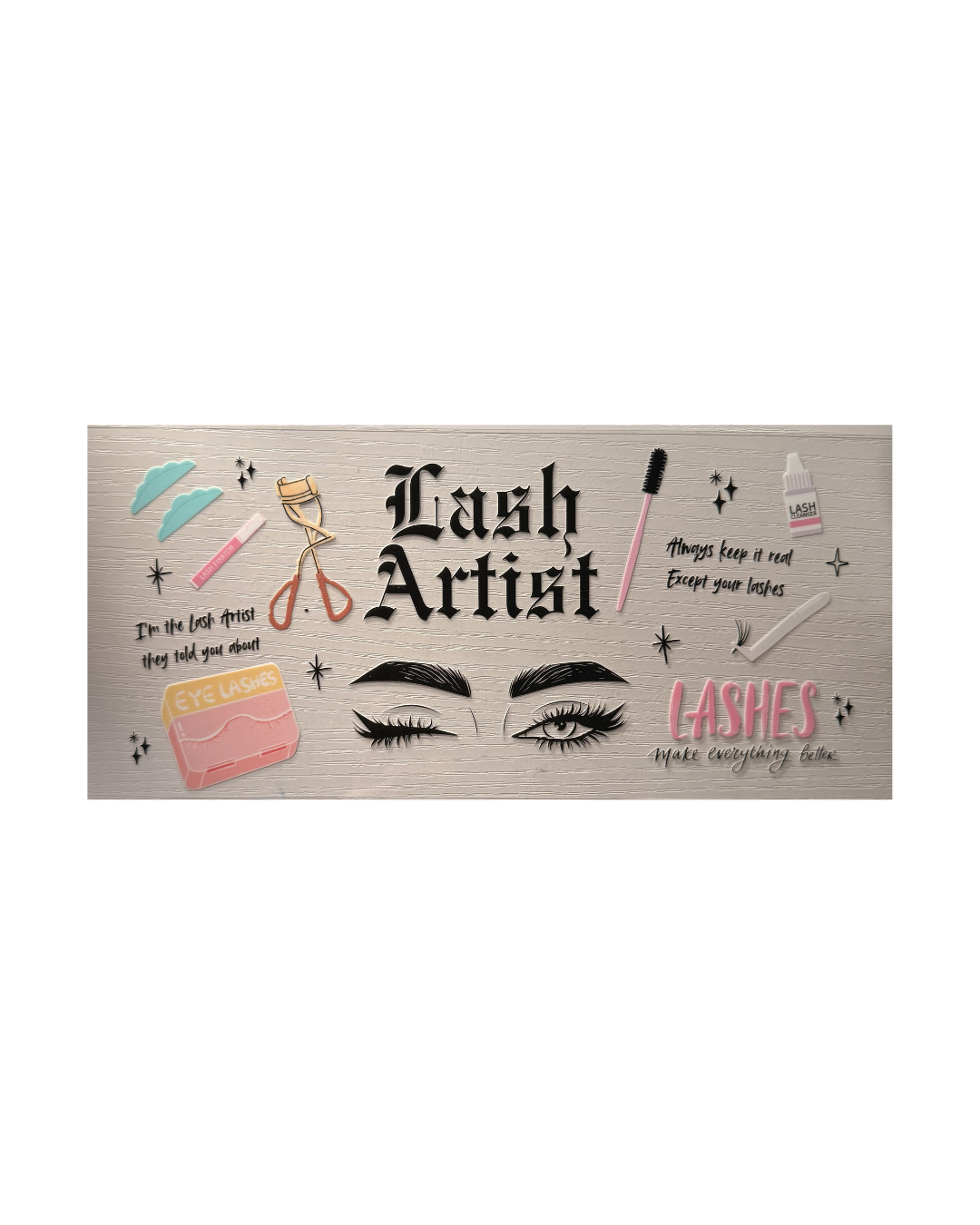 Lash Artist Decal
