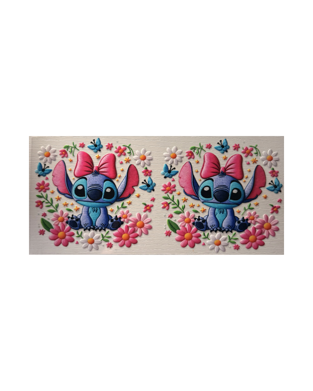 Blue Alien Decal