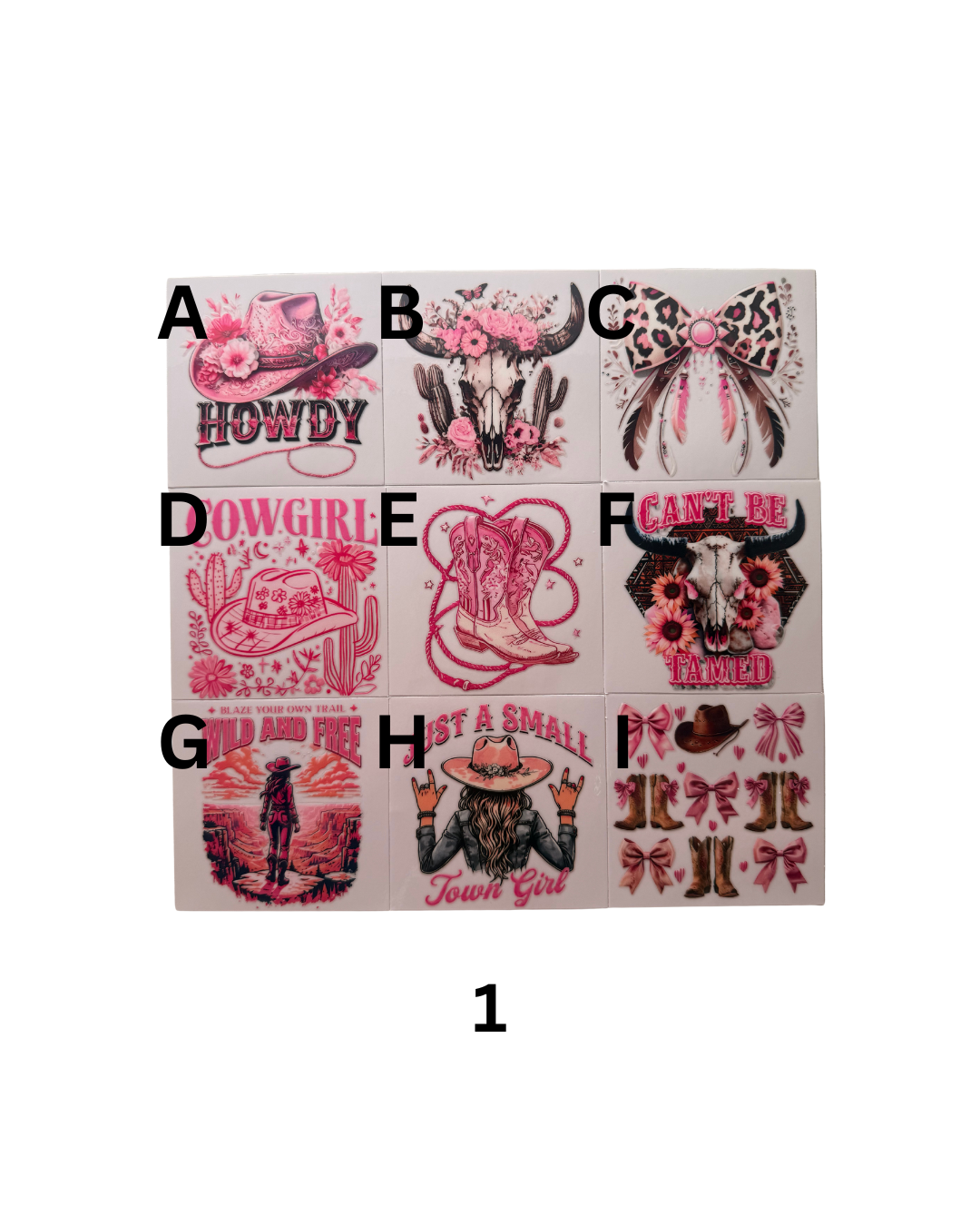 Pink Western 2 - Decals