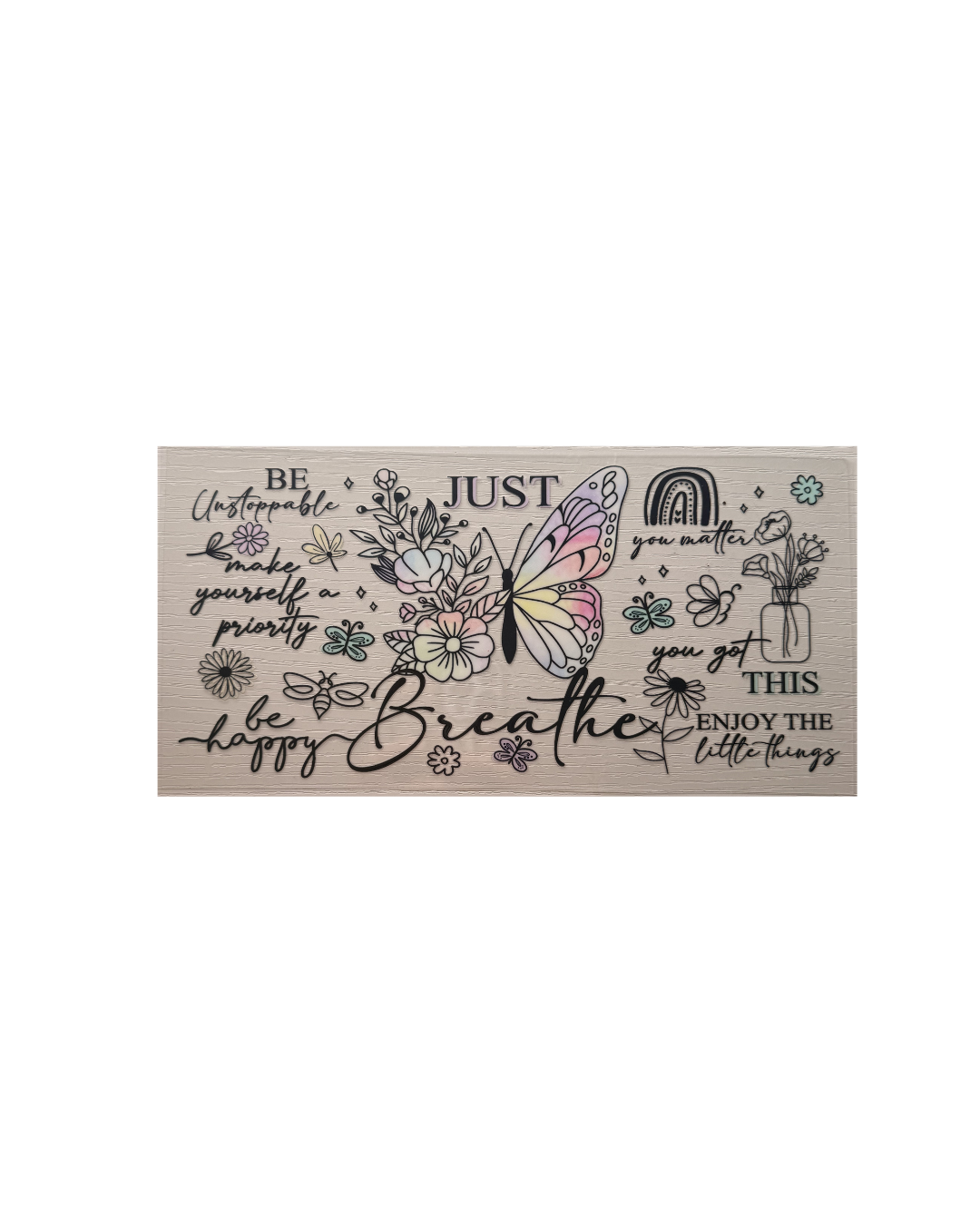 Just Breathe - Decal
