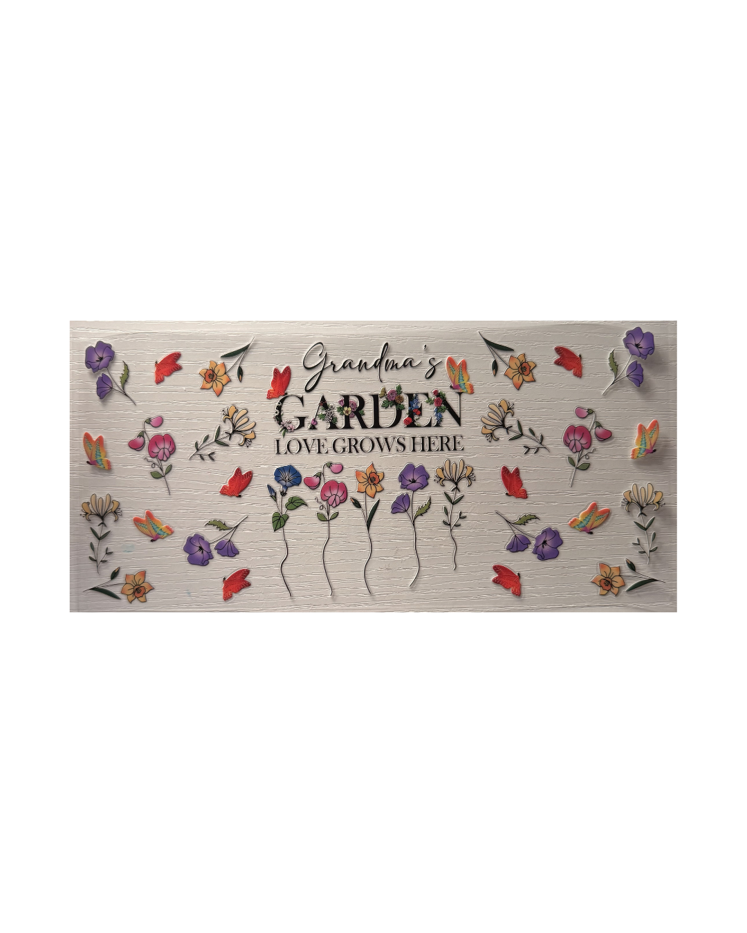 Grandmas Garden Decal