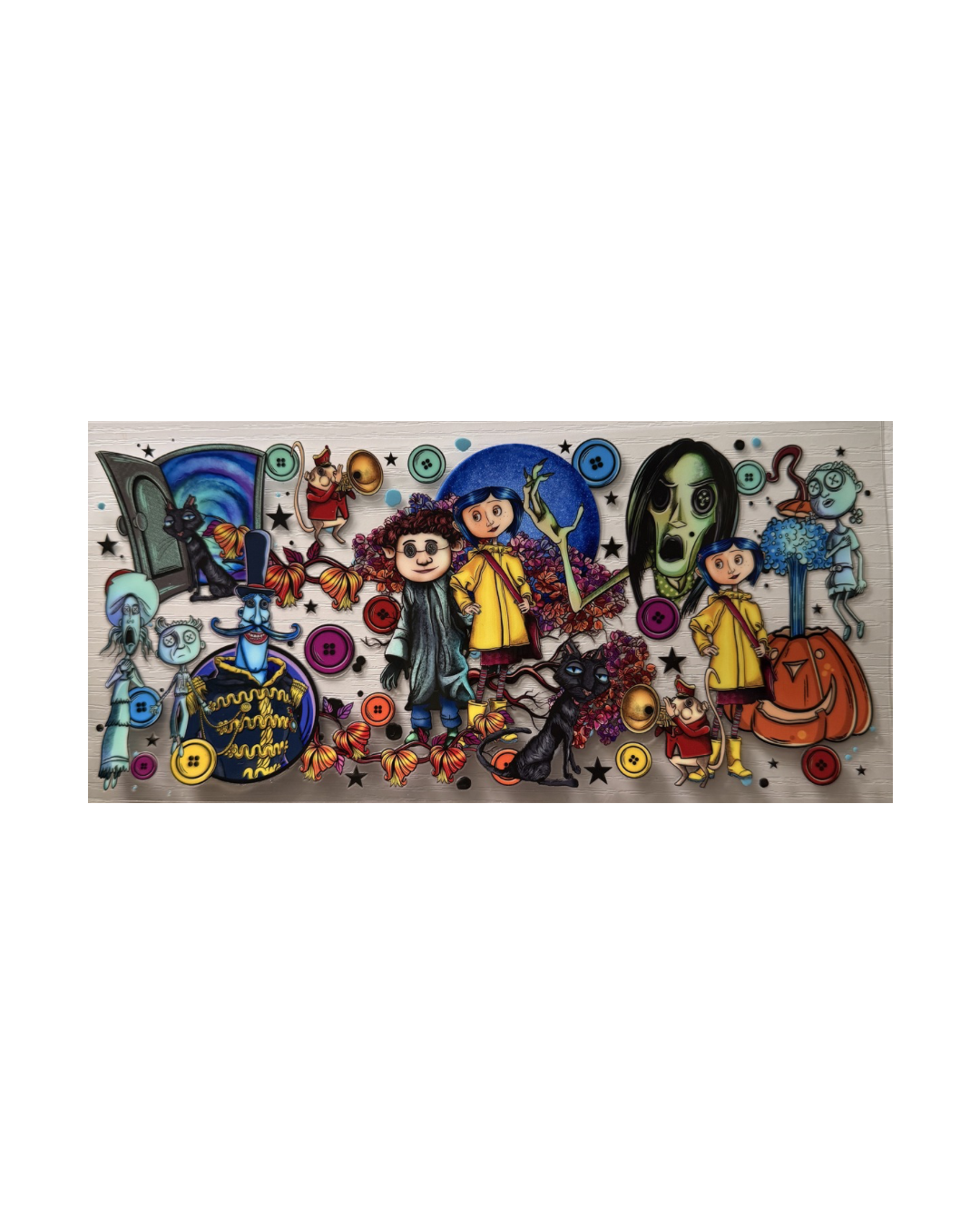 Button Girl 2 Decal