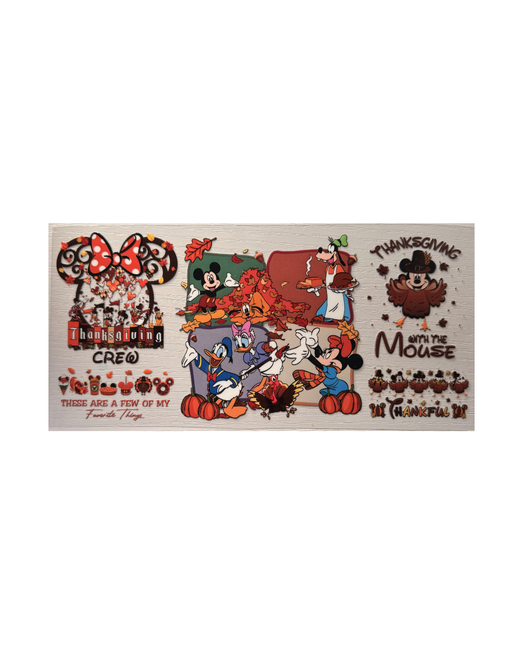 Mickey Thanksgiving Decal