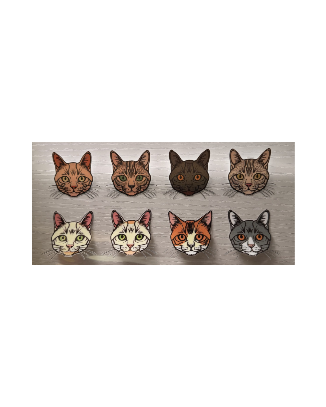 Cat Faces Decal