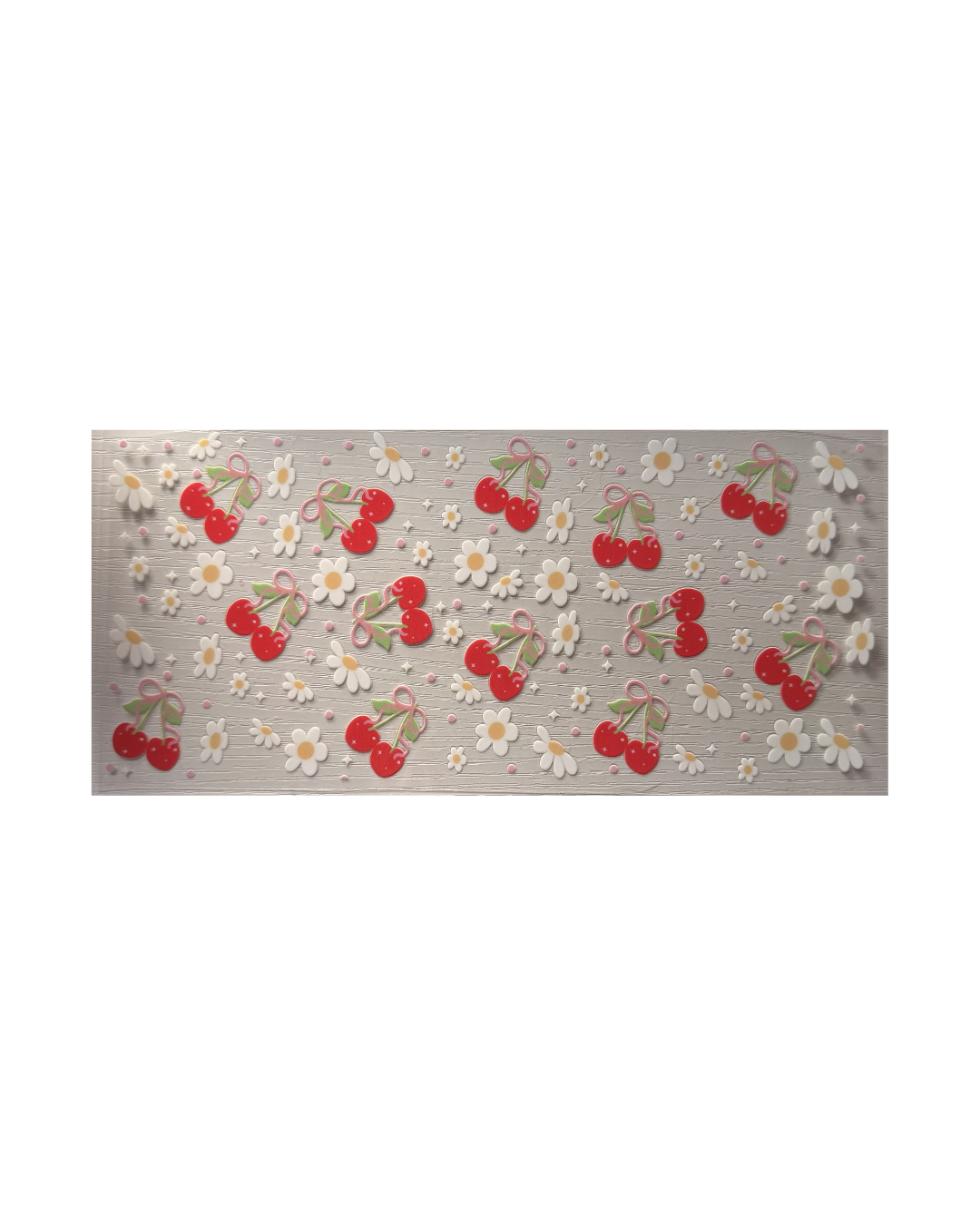 Floral Cherries Decal