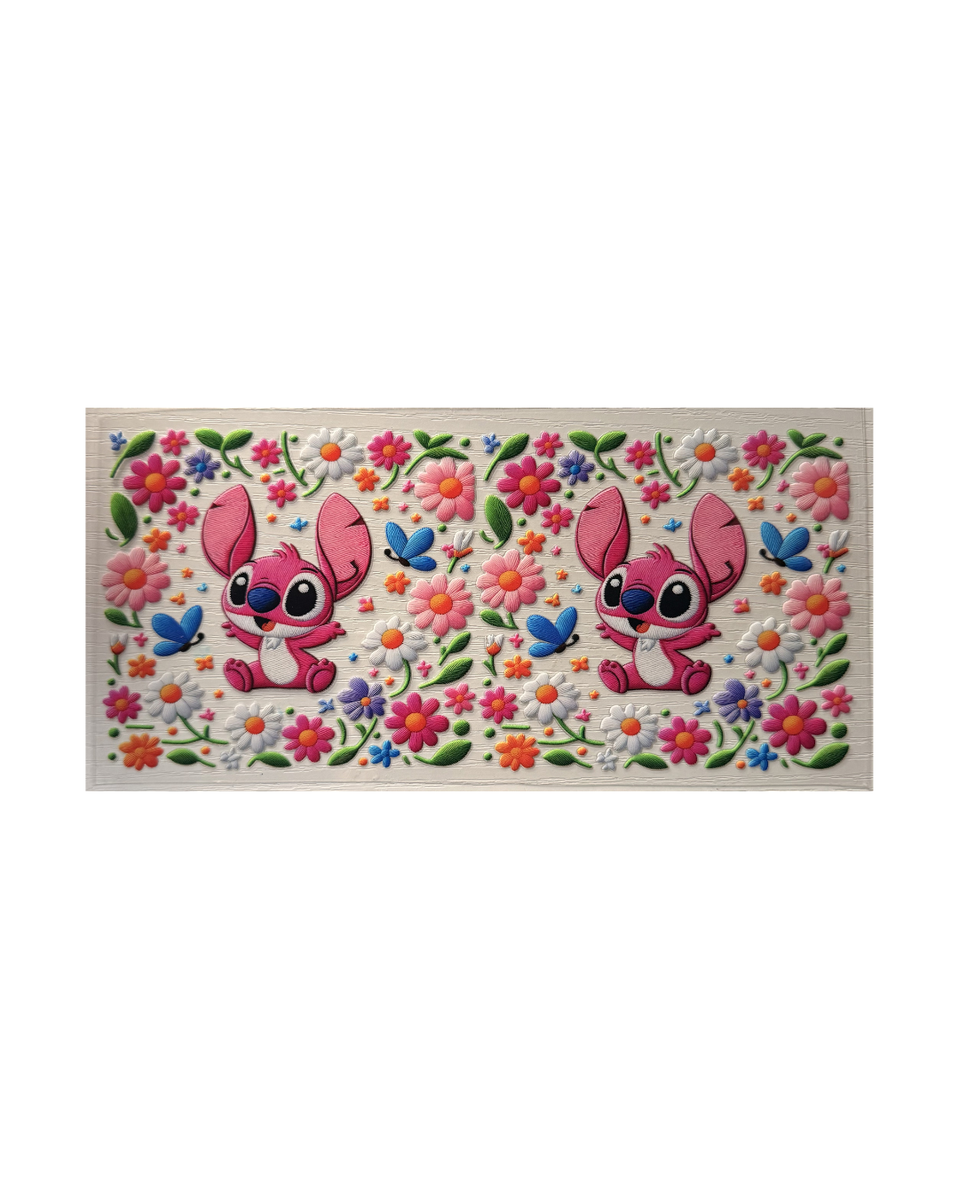 Pink Alien Decal