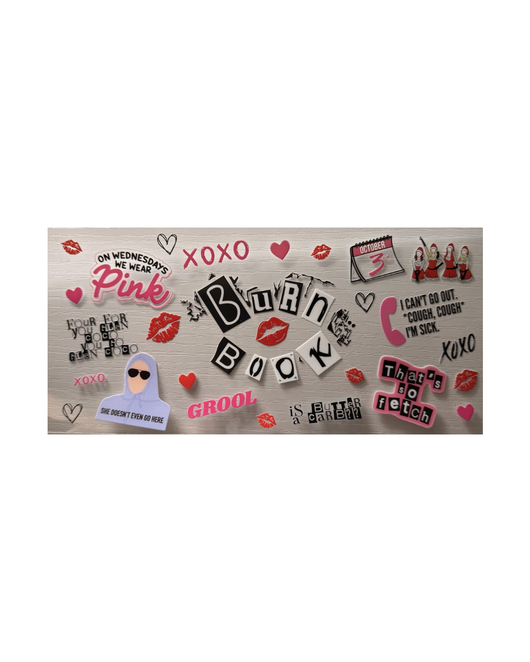 Burn Book Decal