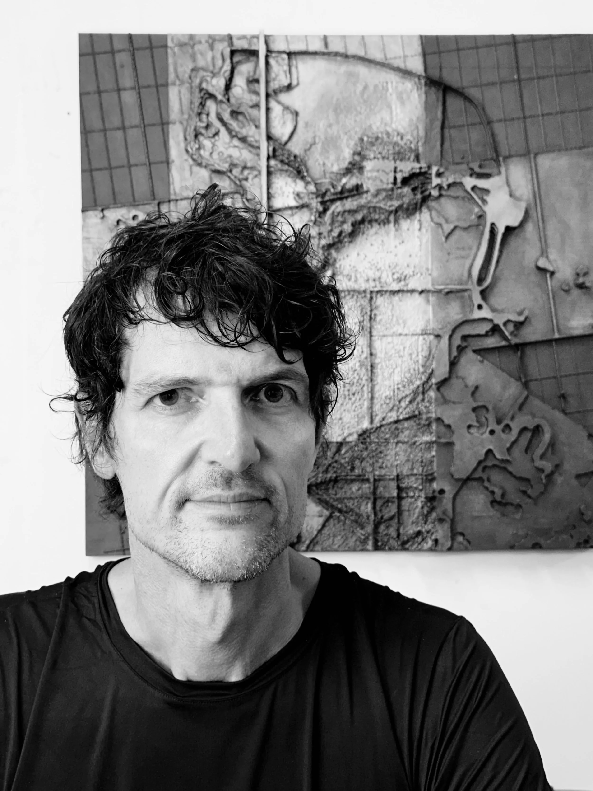 Fahn (James Gardiner) - artist portrait, Sydney, 2024