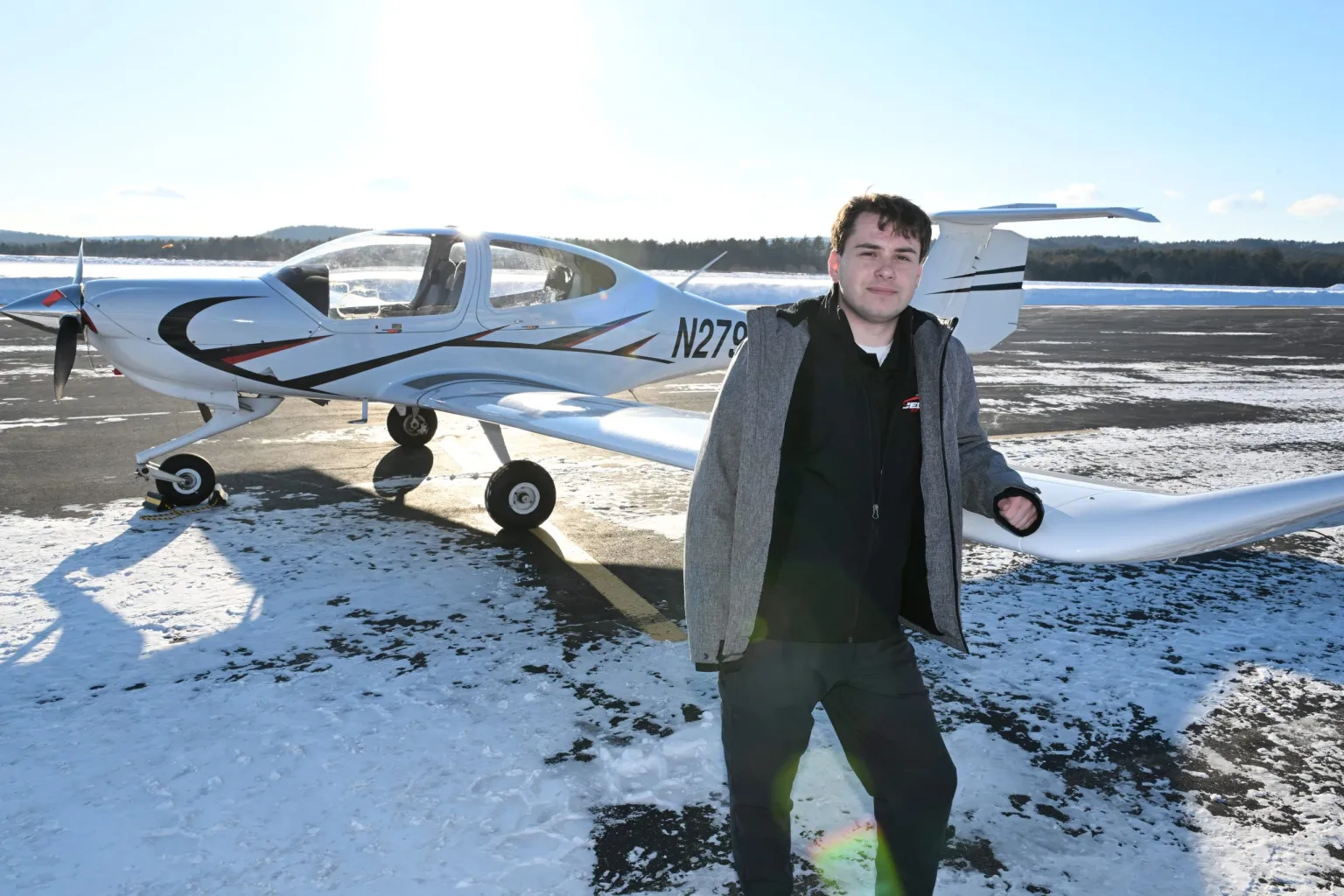 Piloting a lifelong dream: Flight school settling in at Orange Municipal Airport