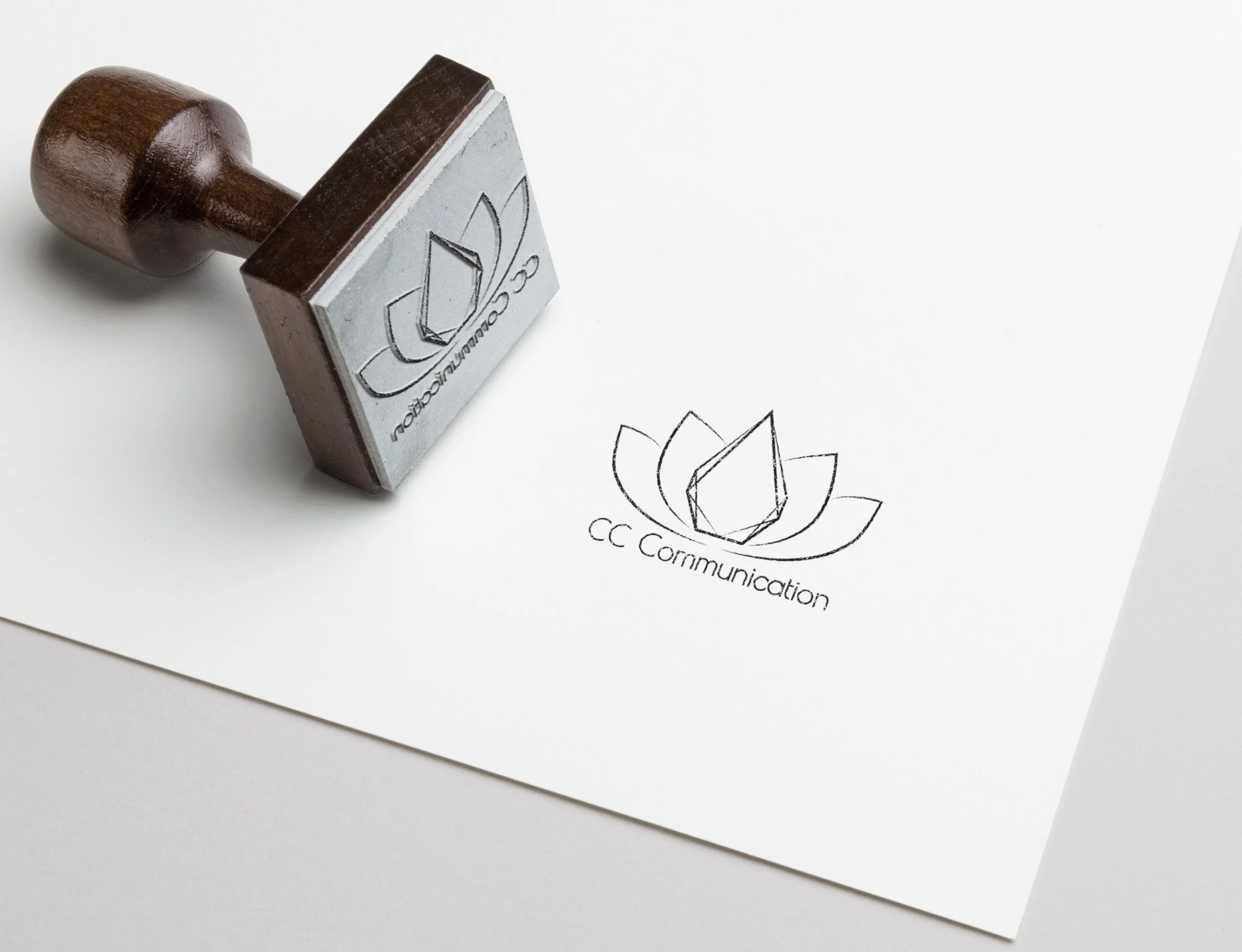 Rubber stamp mockup.