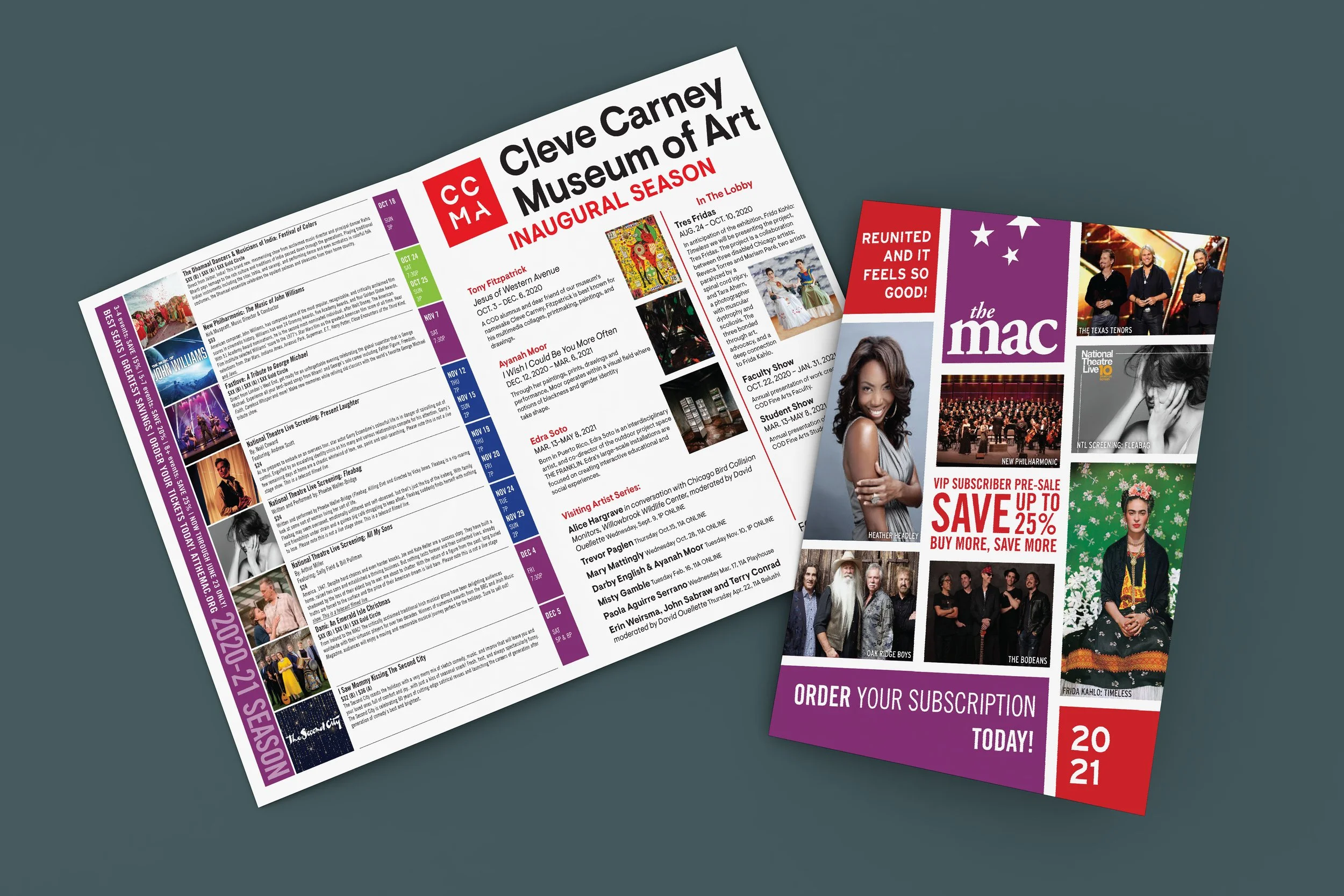 MAC Printed Season Brochure