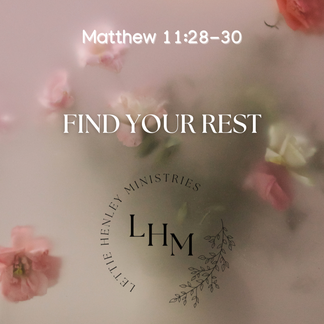 Rest for Those Walking in His Way