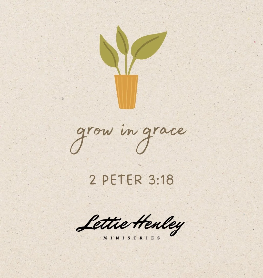 Growing in Grace and Knowledge