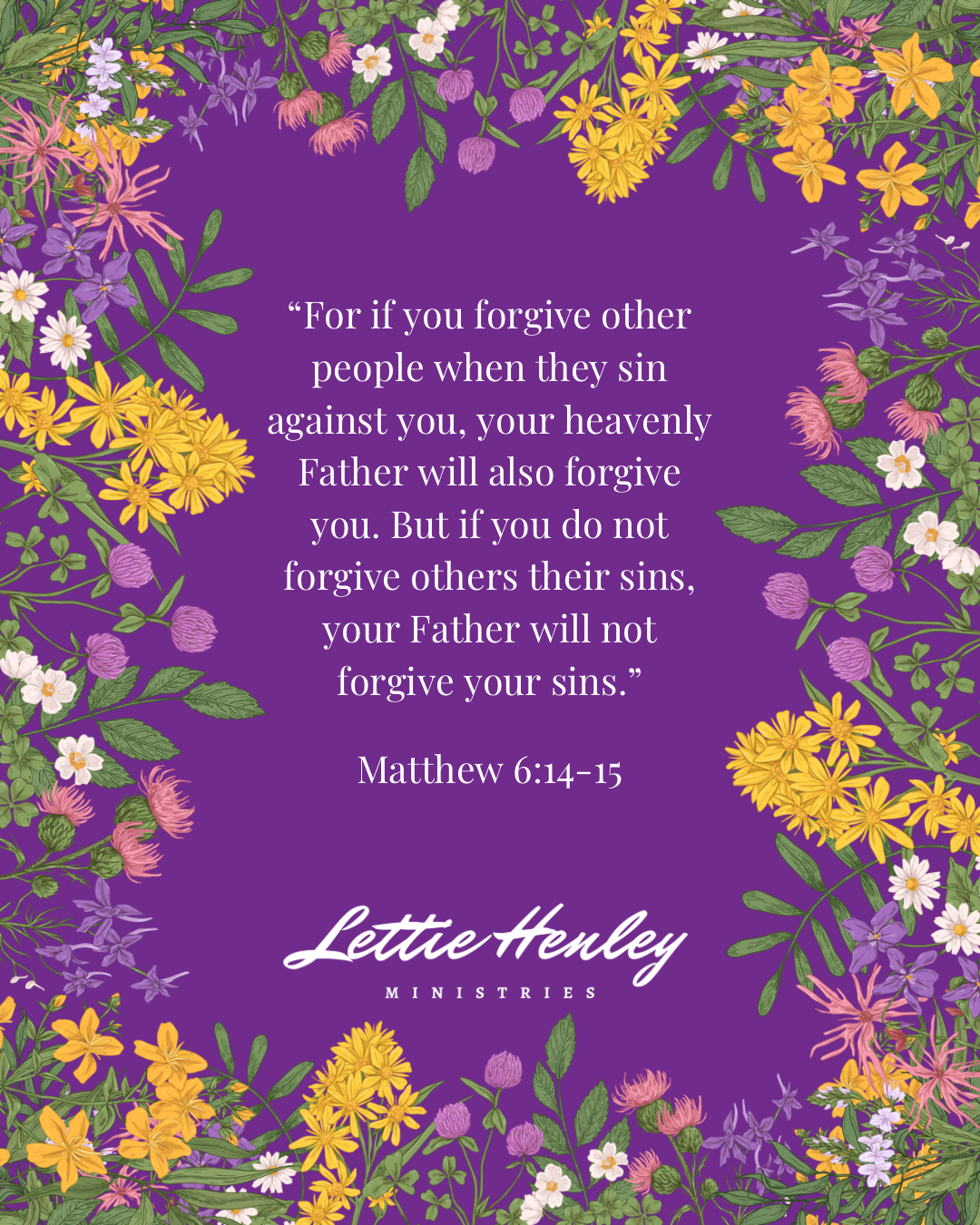 Day 2: The Heart of a Forgiving Person 