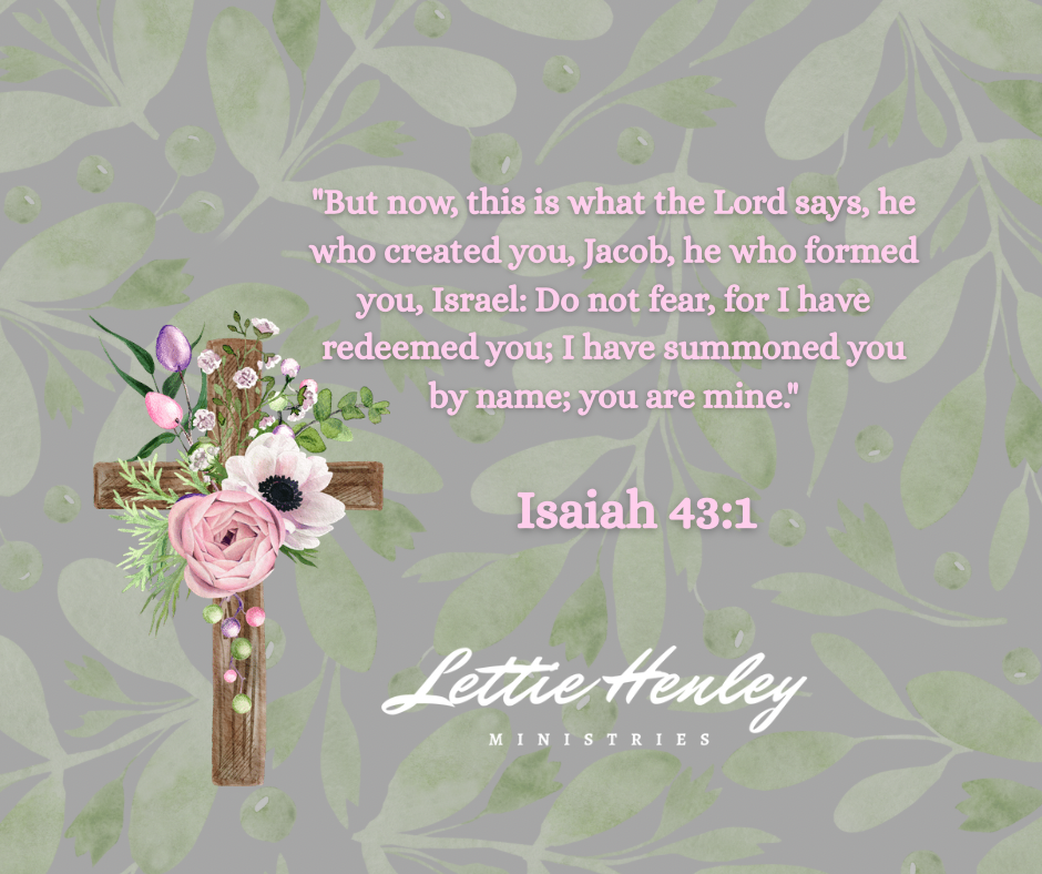 You Are His. He Redeems You.