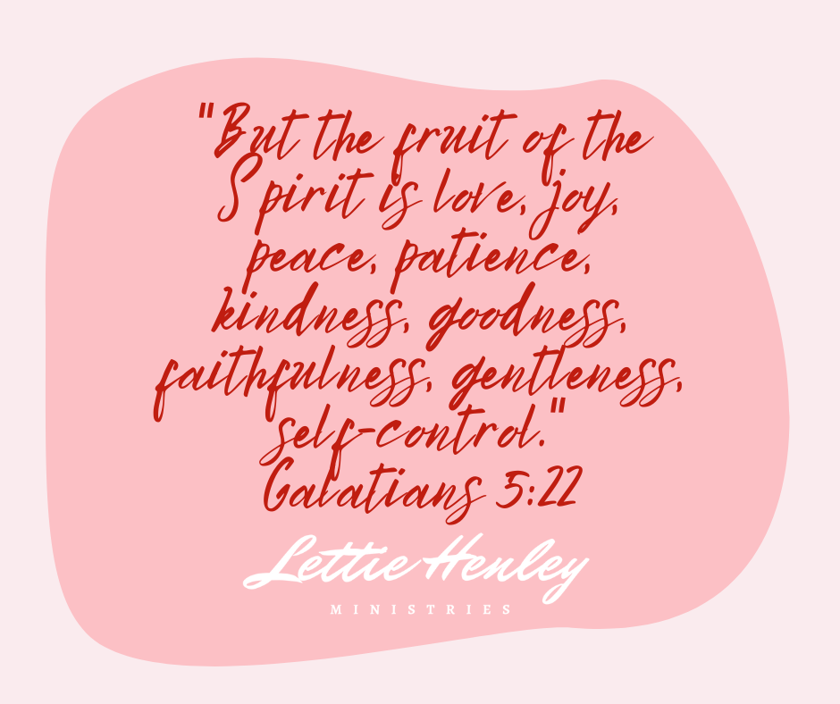 Living in the Fruit of the Spirit