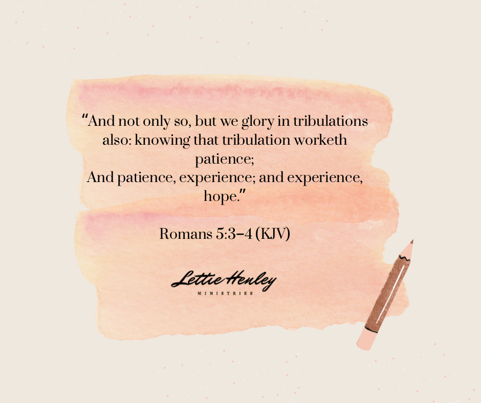 The Glory Forged Through Suffering