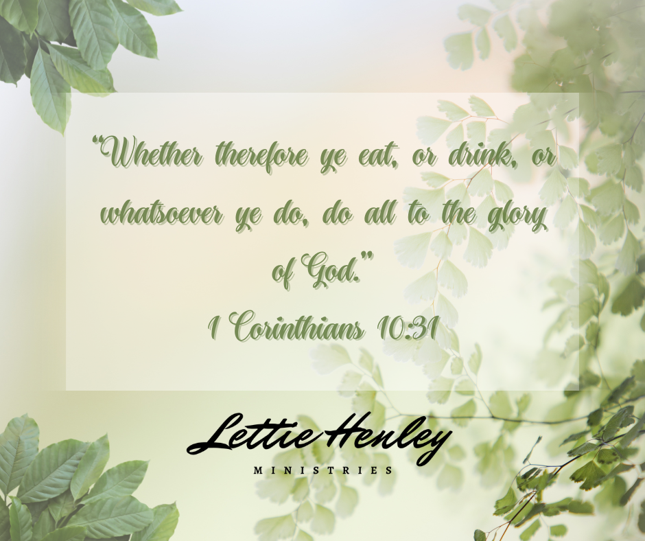 All for the Glory of God